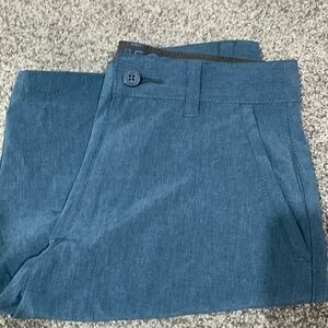 Boys teal board shorts hybrid shorts